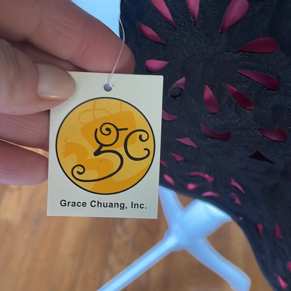 Grace Chuang black and pink jacket. Size XL. NWT - Picture 4 of 7